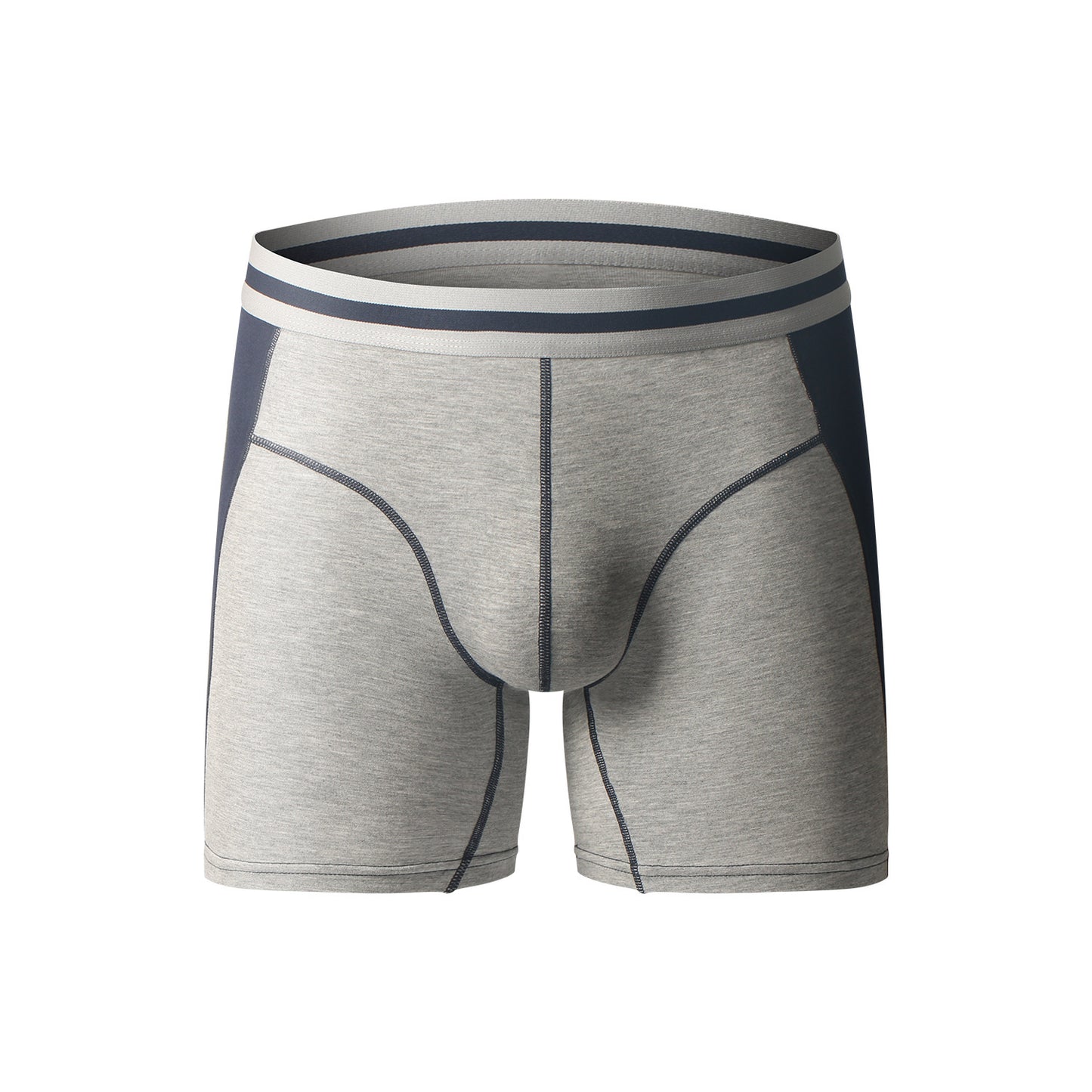 Färgblocksshorts i modal och långa boxershorts