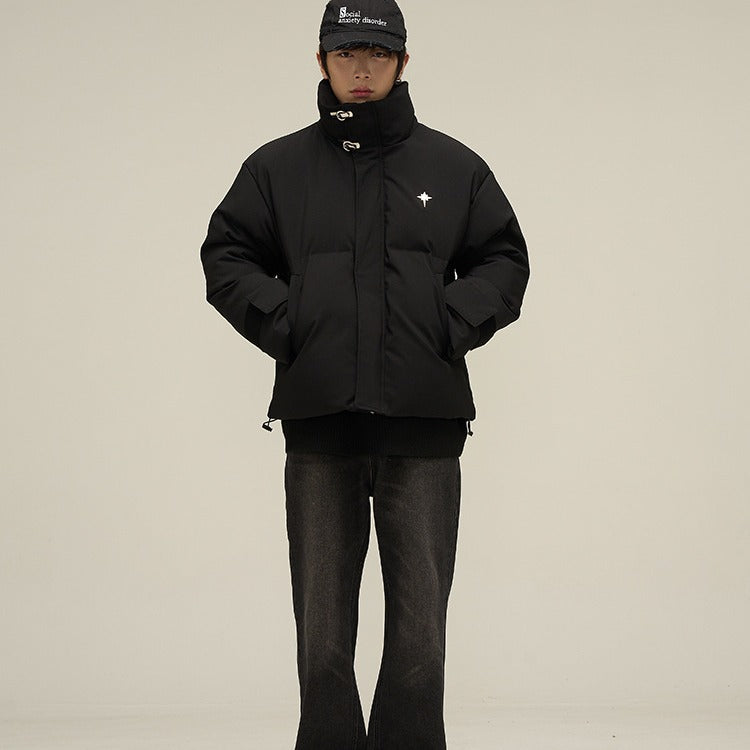 Veste matelassée en duvet de coton American Retro pour homme