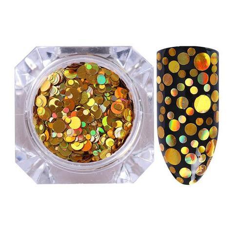 Holographic Chunky Glitter Sequins - 1g Professional | Nail Art Decoration