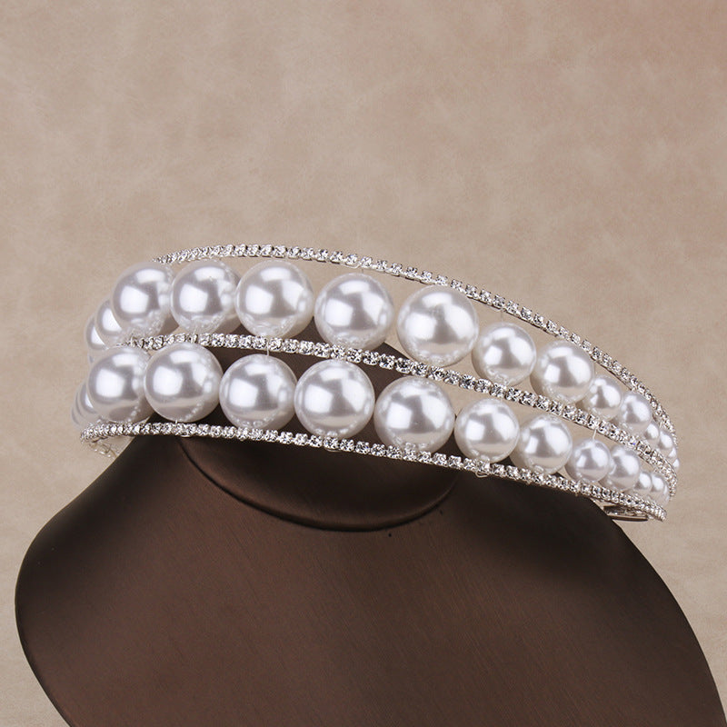 Handmade Headband Wedding Hair Accessories - Elegant Bridal Look