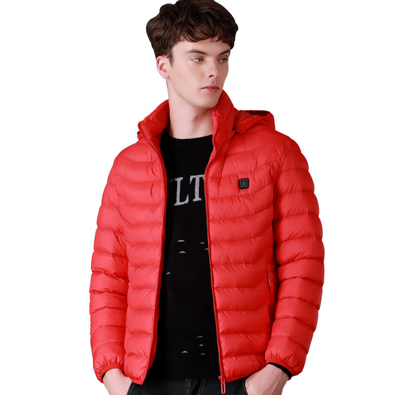 Gilet chauffant en coton