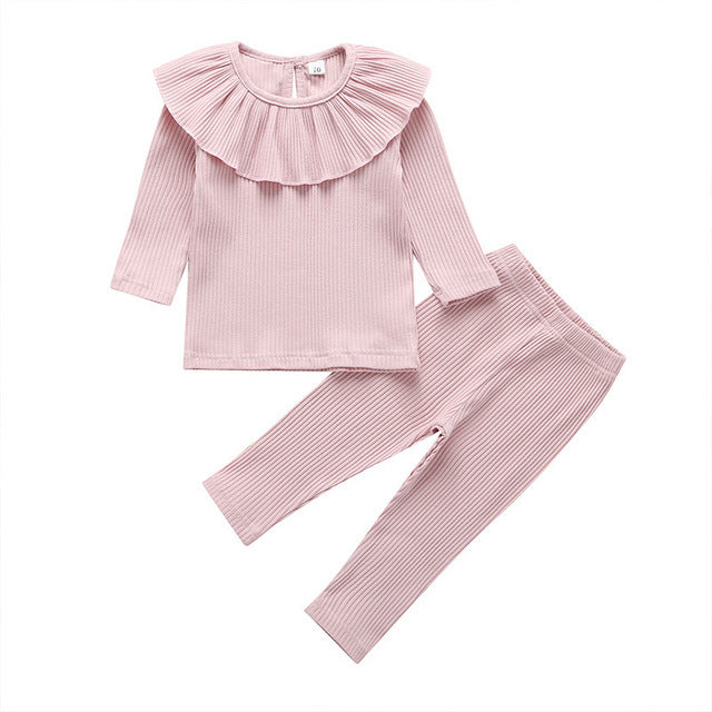 Lotus Leaf Girl Pants - Professional Design