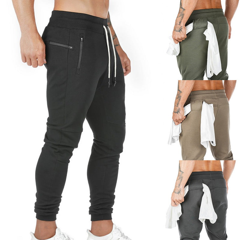 European American Cotton Sports Pants Men - M-3XL - Detailed Size Chart - Weight & Height Guide - Asian Sizing