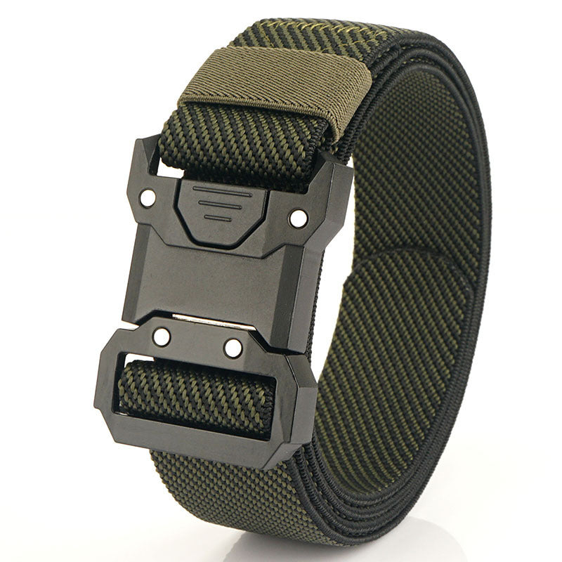 Men's Quick Release Tactical Braided Elastic Belt - Mission Ready