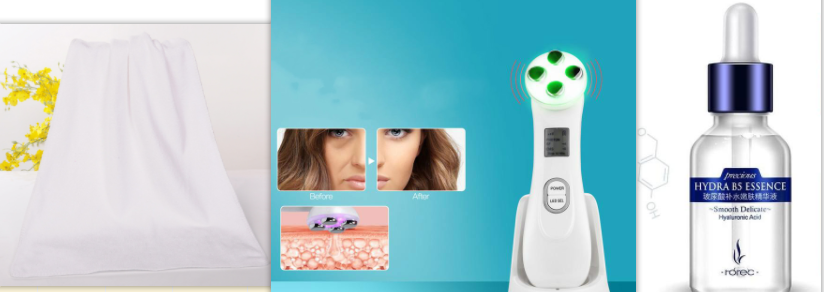 Appareil de beauté RF pour rajeunissement de la peau à photons LED