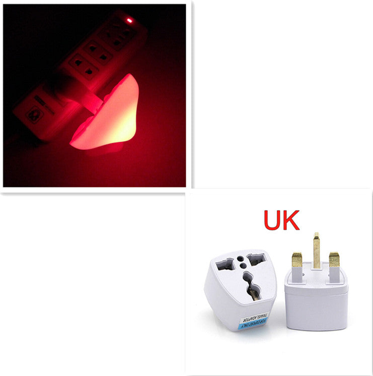 Lampe LED à prise murale en forme de champignon, prise ue US, blanc chaud, capteur de contrôle de la lumière, lumière de chambre à coucher, décoration de la maison