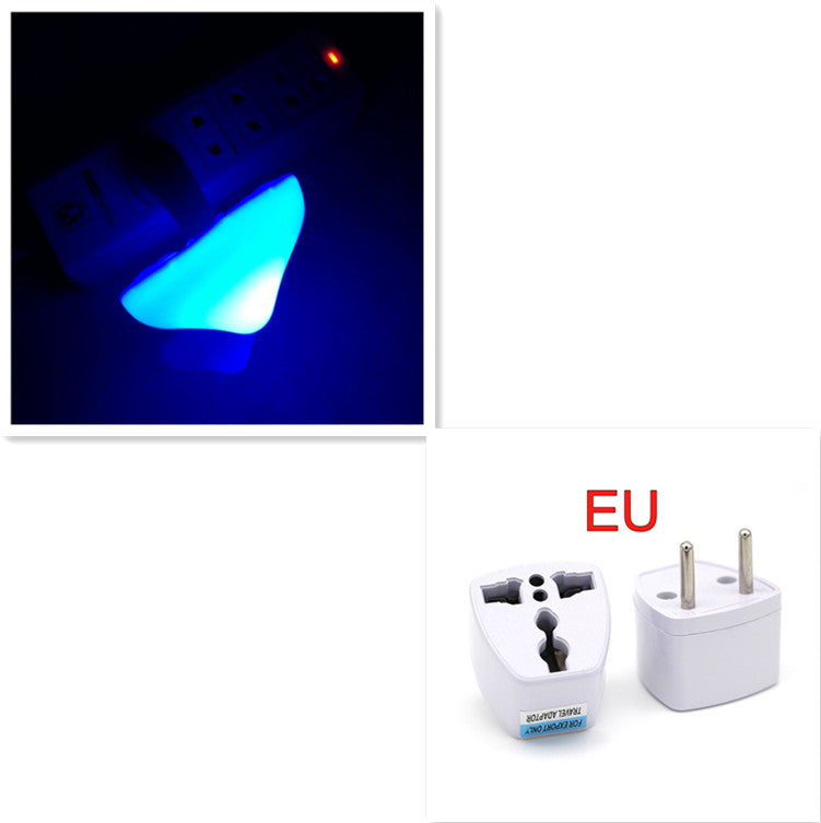 Lampe LED à prise murale en forme de champignon, prise ue US, blanc chaud, capteur de contrôle de la lumière, lumière de chambre à coucher, décoration de la maison