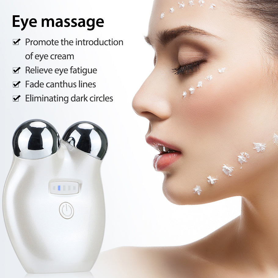Electric Micro-Current Face Massager - EMS Firming & Anti-Wrinkle Device