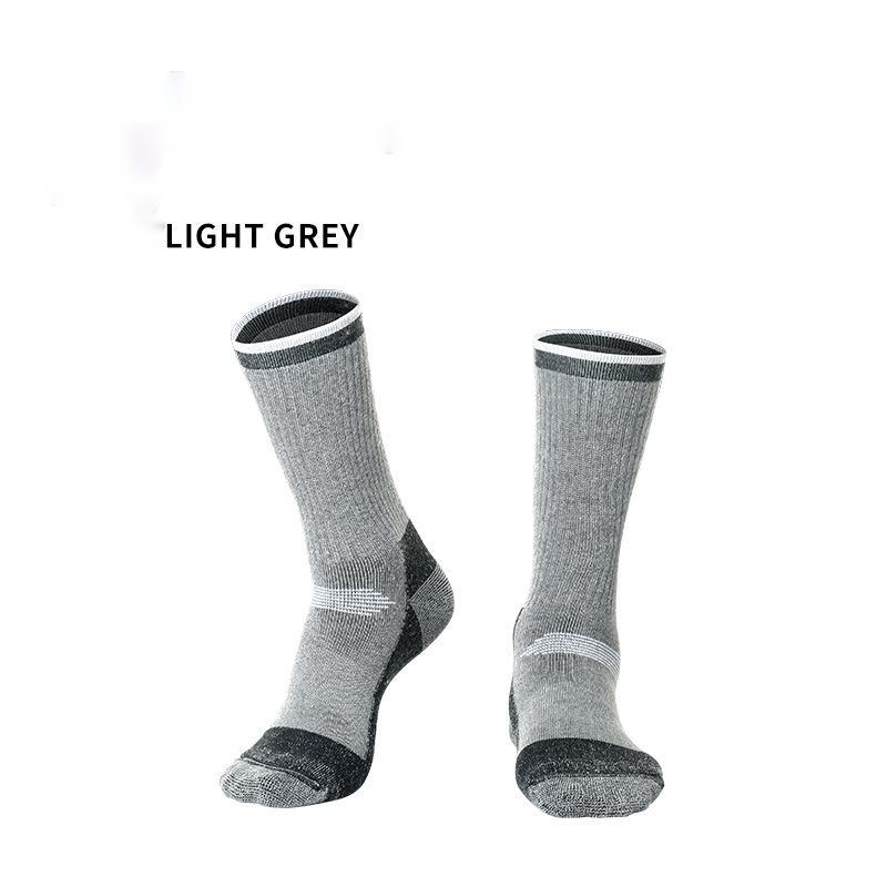 Outdoor Merino Wool Socks - Unisex Winter Hiking Socks for Men and Women