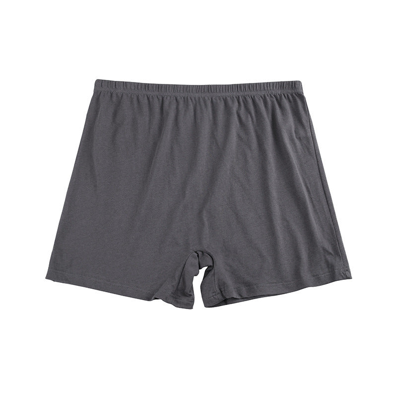 Hög midja Plus Size bomullsunderkläder Herrboxers