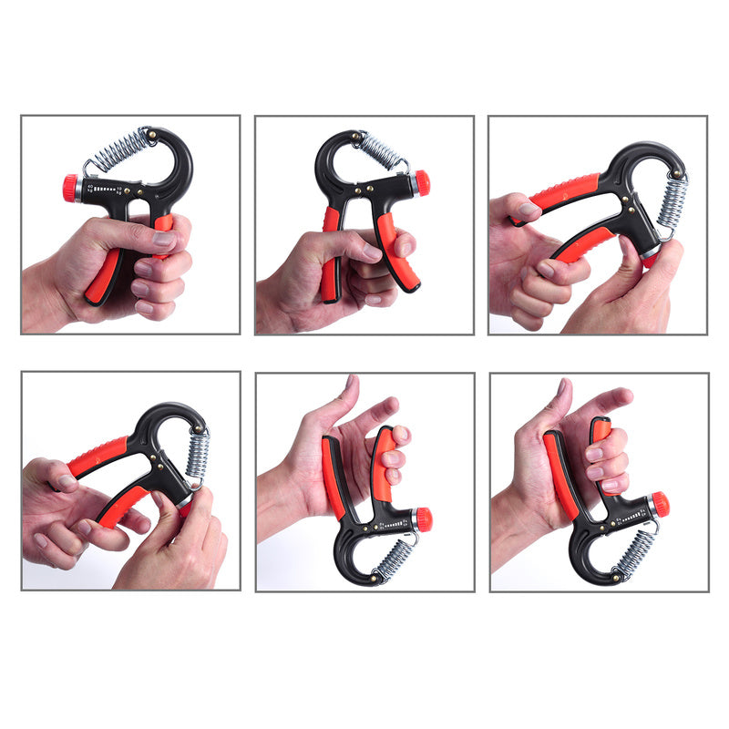 Professional Men's Grip Fitness Equipment - Adjustable Hand Strengthener (10-40kg, ABS/TPR/Steel, 14.8x10.8x2cm)