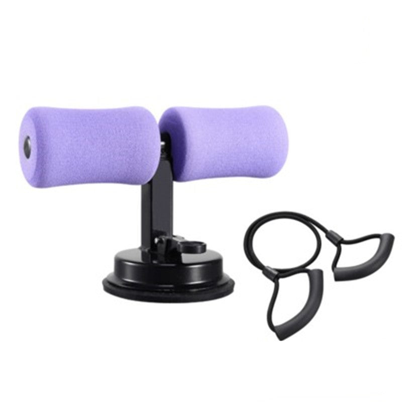Professional Sit-Up Bar Trainer - Compact Steel Spring Core Strengthener