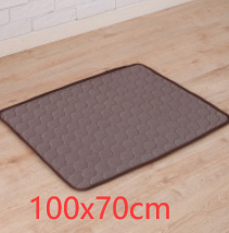 Pet Dog Cat Ice Silk Cold Nest Pad för kylning på sommaren