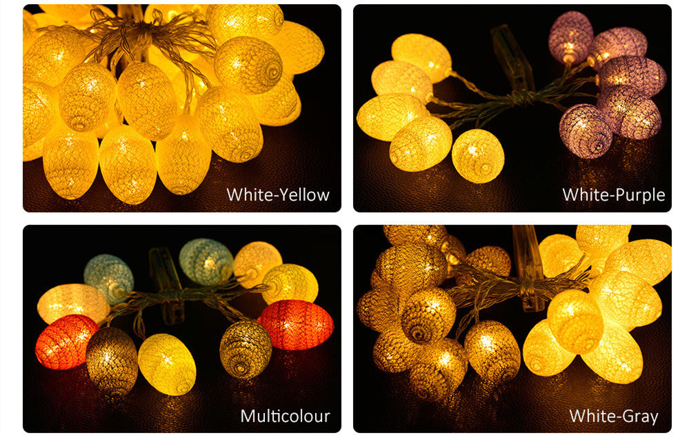 Guirlande lumineuse de décoration de fête de Noël