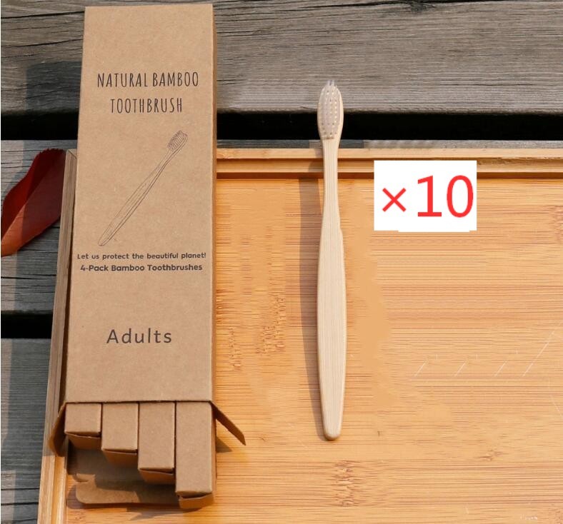 Eco Friendly Bamboo Soft Fiber Toothbrushes
