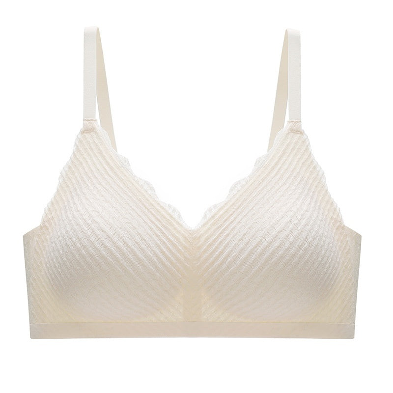 Bubble Lace Strap Latex One-piece Seamless Underwear For Women