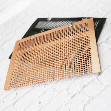 BBQ Grill Mesh Bag - Non-stick Grid Mat for Grilling Veggies