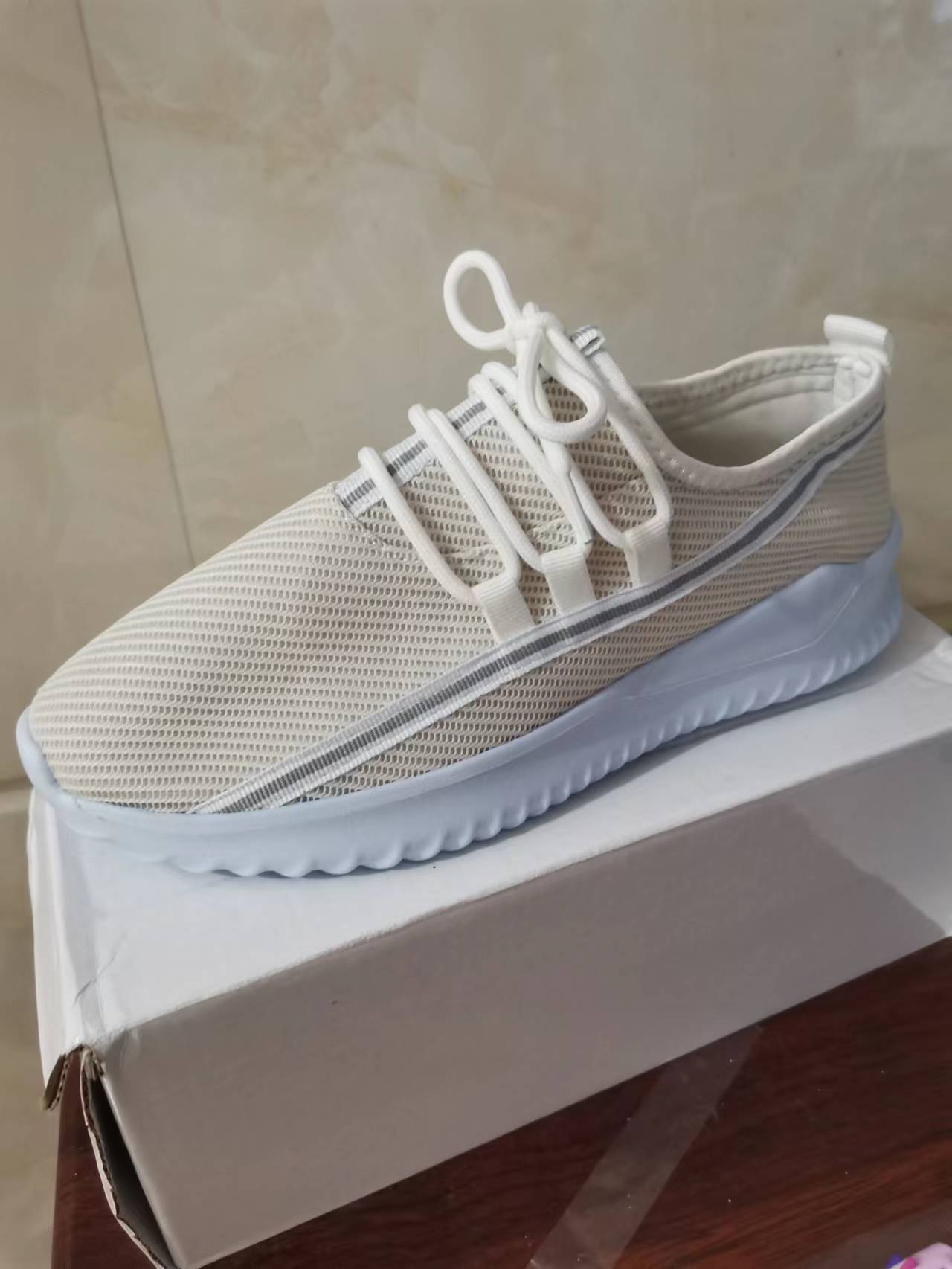 Stripe Sneakers För Dam Sportskor