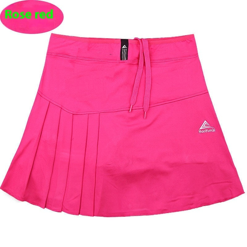 Women's Quick-Dry Tennis Skirt - Lycra Athletic Wear