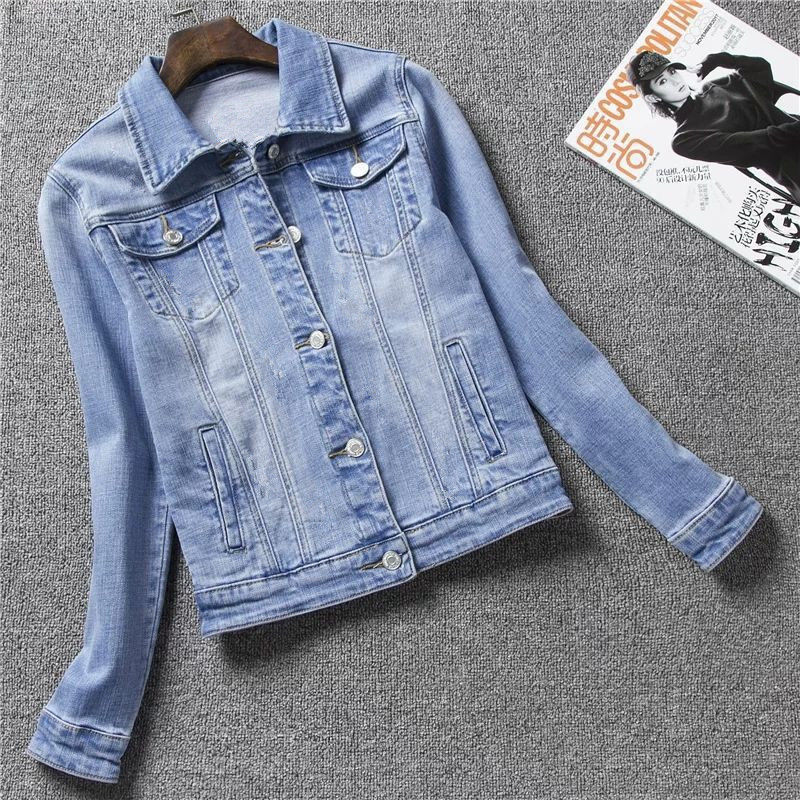 Veste d'étudiant décontractée slim d'automne