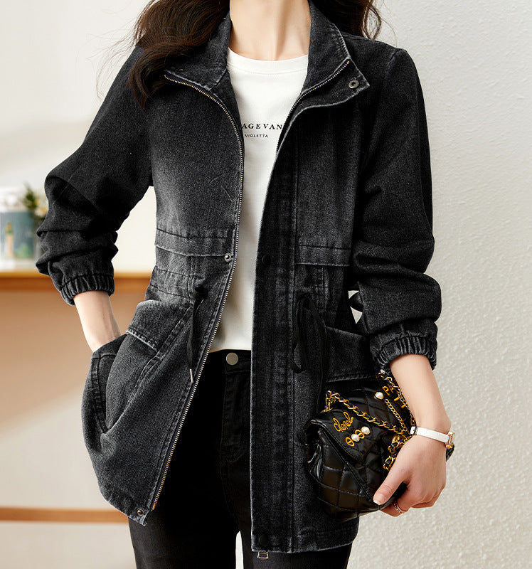 Fashion Personalized Denim Jacket Women - High-Quality Statement Piece Modern Wardrobe Essential