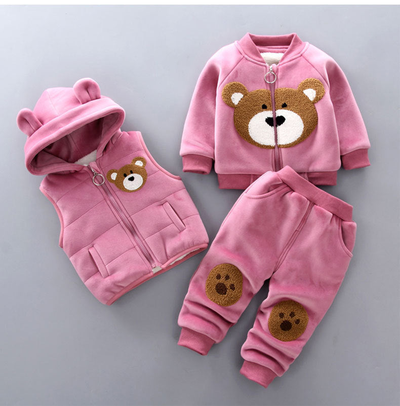 Children's Thick Three-Piece Suit