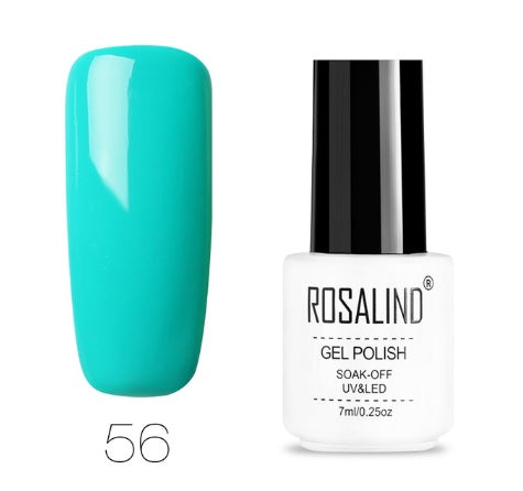 ROSALIND Pure Colors Gel Polish Collection - 7ML | 58 Colors + Base/Top UV/LED
