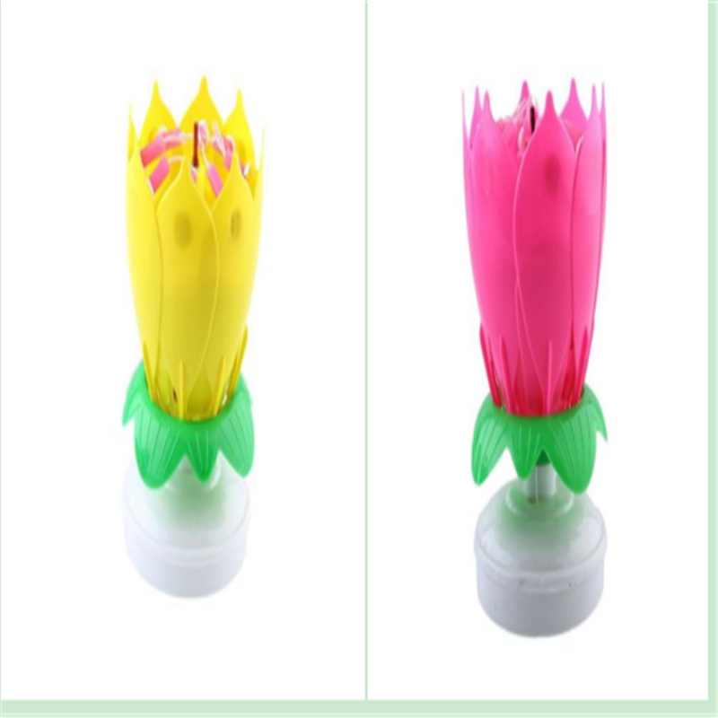 Incroyables bougies de lotus