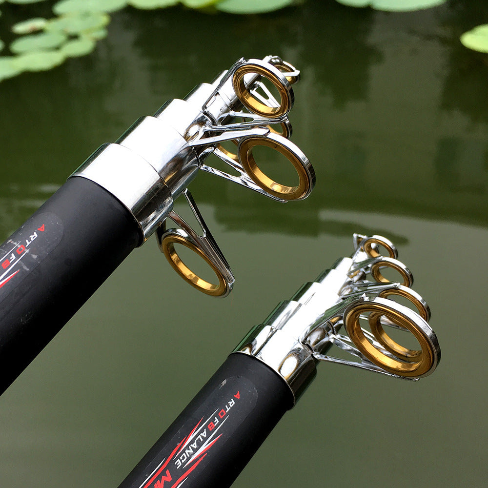 Super Hard Telescopic Rod Carbon Fiber for Sea Fishing