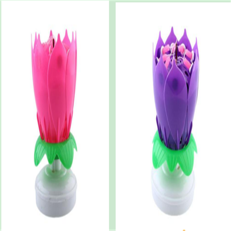 Incroyables bougies de lotus