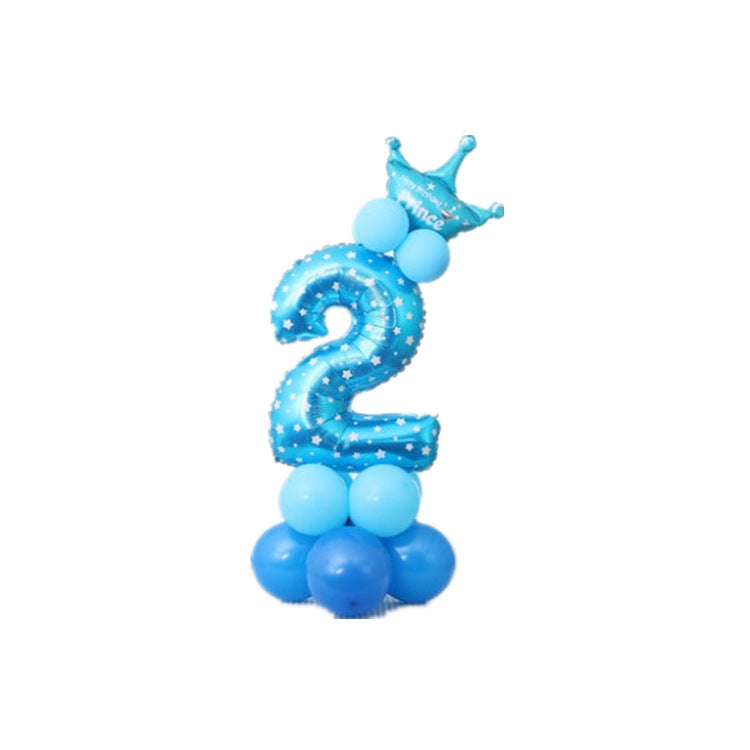 Ballon en aluminium pour fête d'anniversaire