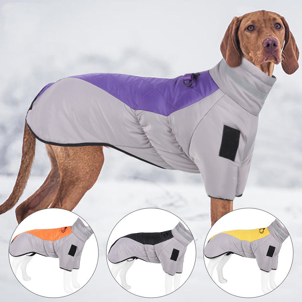 Nouveau Vêtements pour chiens de compagnie épaissi avec chaleur réfléchissante fournitures pour animaux de compagnie