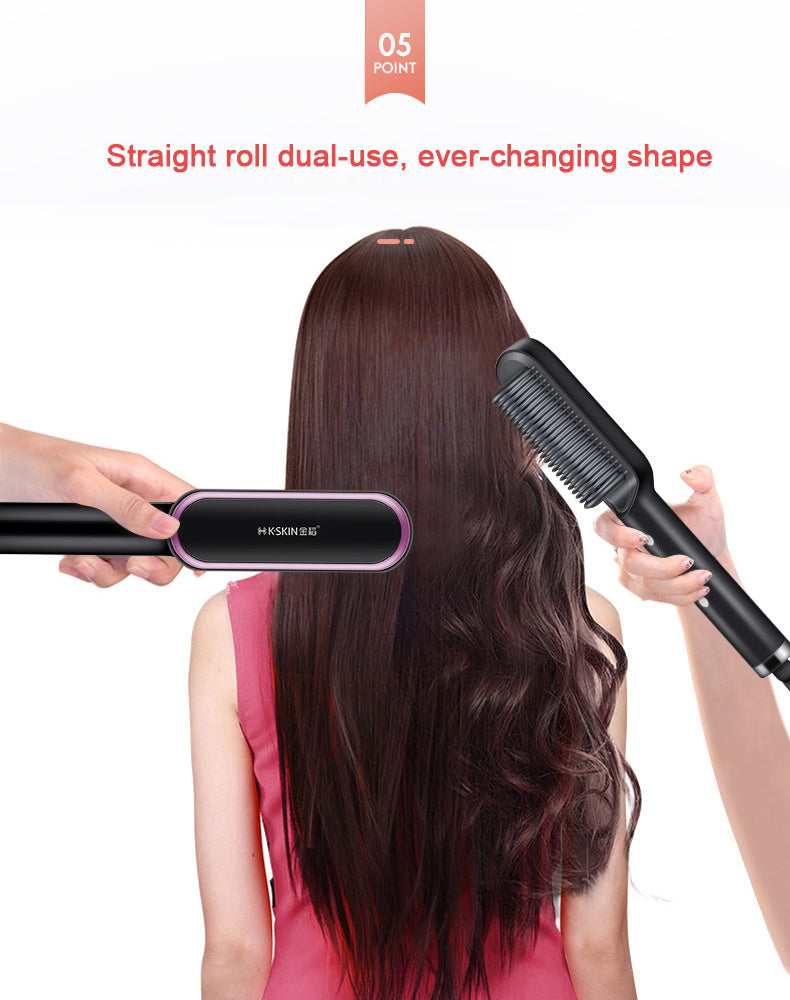 Hair Straightener - Professional Straight Hair Comb KD380