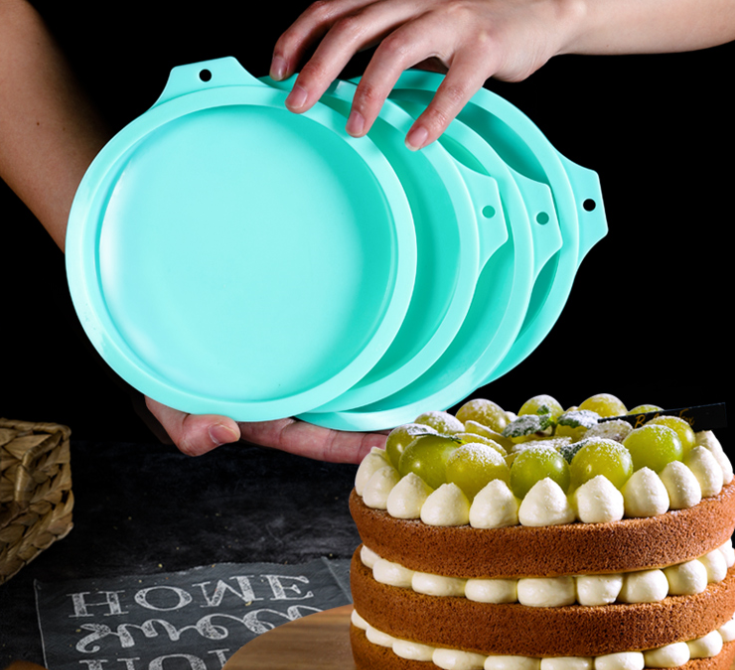 Moules à gâteau en mousseline de silicone