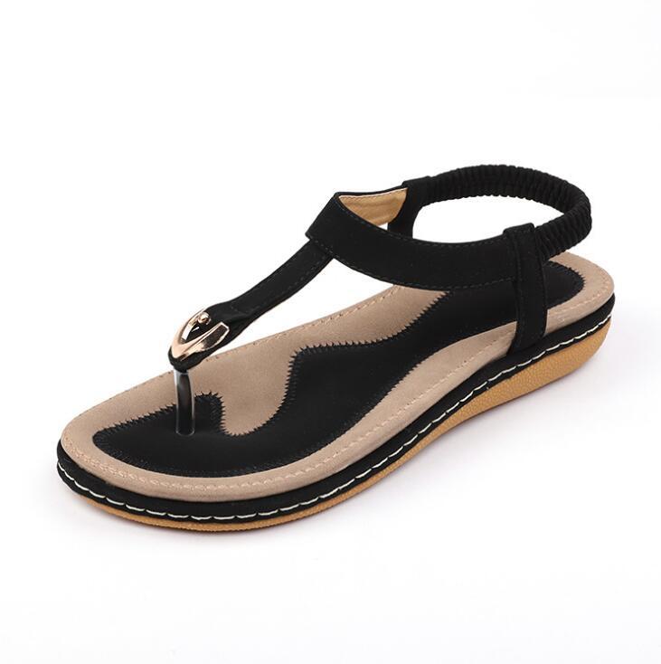 Women's Platform Summer Sandals - Ankle Strap Fashion - Sunshine Collection