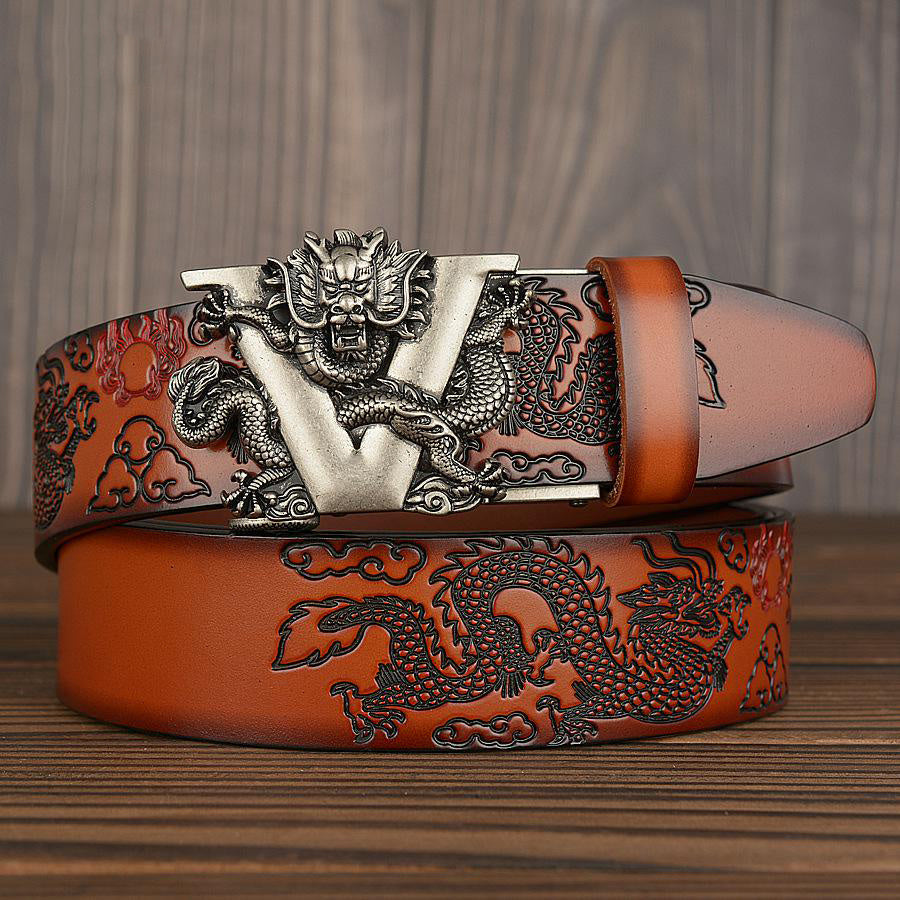 Men's Leather Belt - Timeless Classic