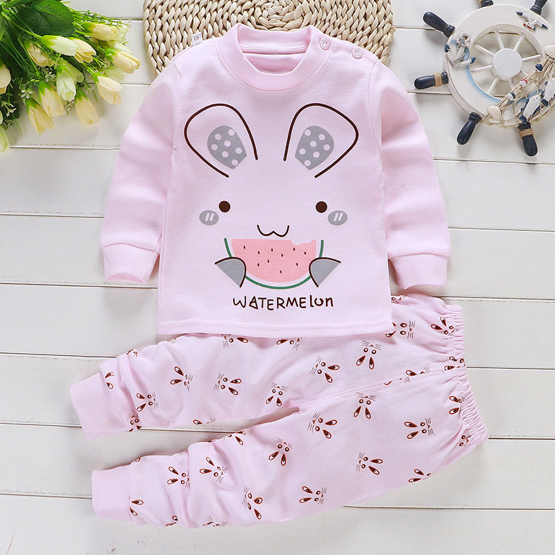 Costume de sous-vêtements en coton pour enfants, garçons et filles