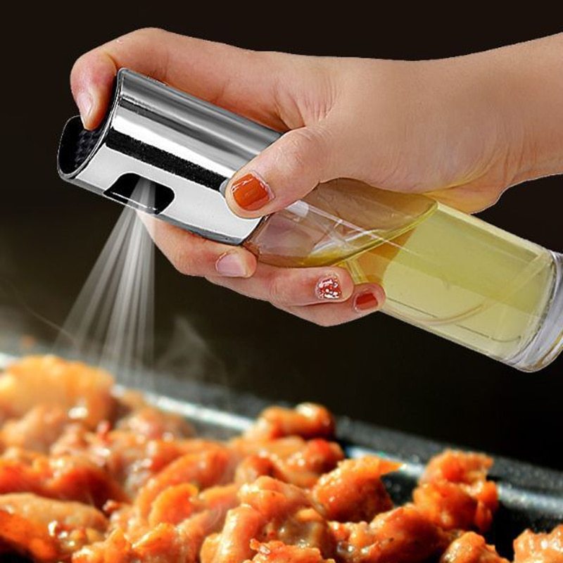 BBQ Hälsosam kök matlagning olja Vinäger Sprayflaska