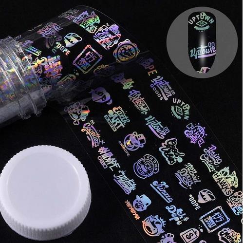 Starry Sky Nail Sticker Film - 1 Meter x 4cm | Professional Nail Art Transfer Paper
