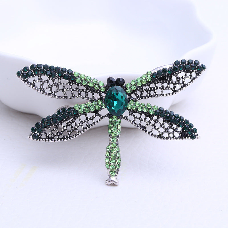 Dragonfly Hollow Brooch