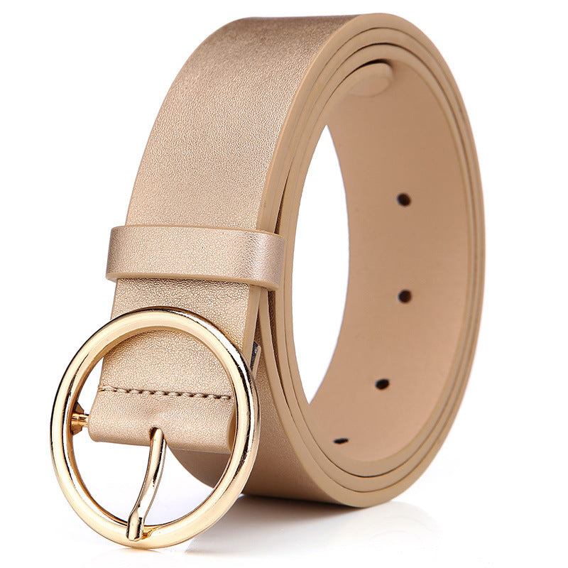 Round Belt Personalized Korean Design - Cultural Expression