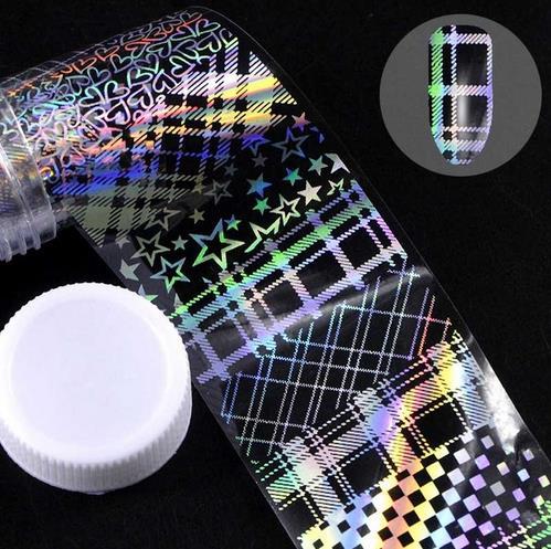 Starry Sky Nail Sticker Film - 1 Meter x 4cm | Professional Nail Art Transfer Paper