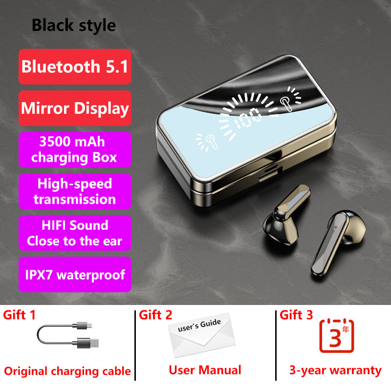 Det nya Bluetooth Black Tech E-sportheadsetet