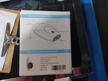 Instrument d'épilation au laser pulsé