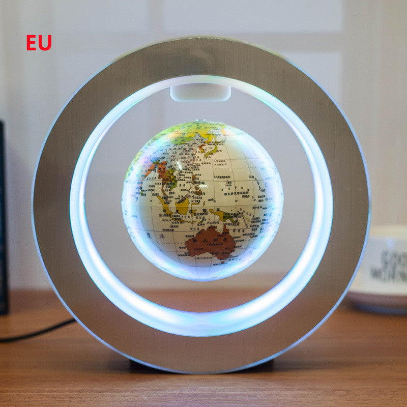 Ronde LED carte volante globe globe magnétique lévitation lumières anti-gravité mages
