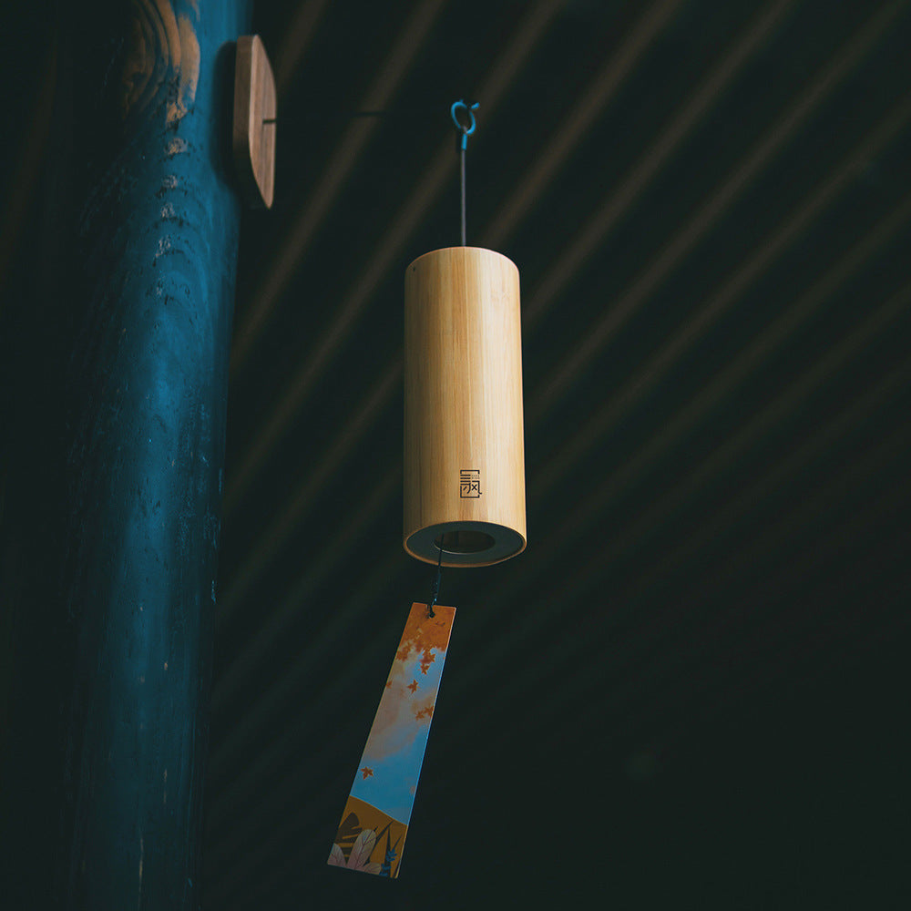 Sunday Meditation - Outdoor Bamboo Wood Wind Chimes