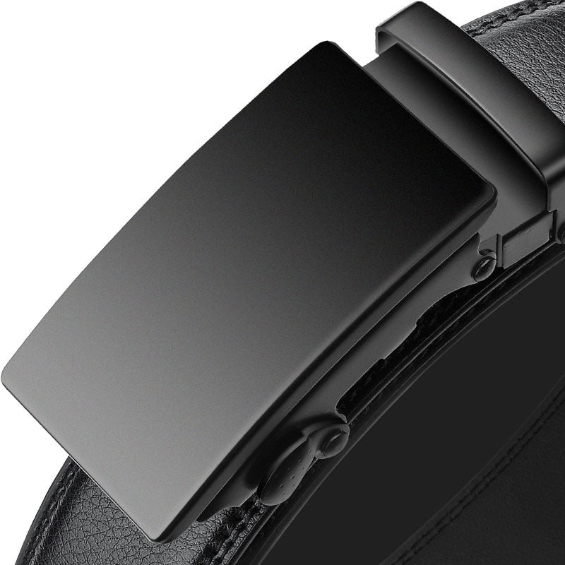 Men's Automatic Buckle Real Belt - Authentic Quality