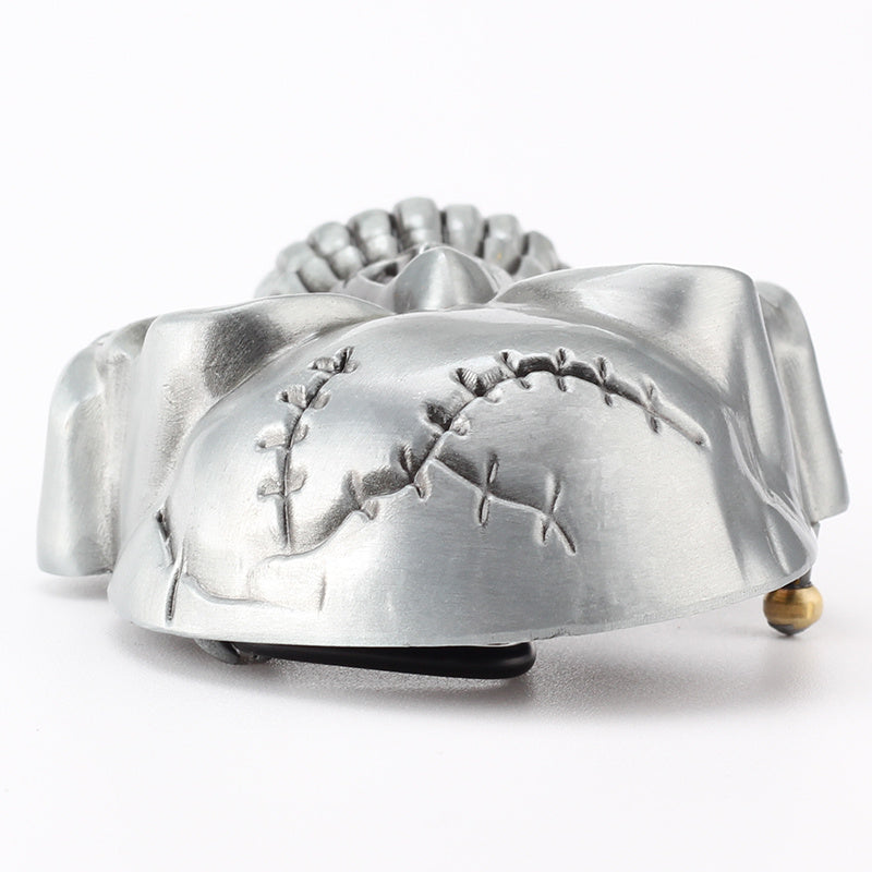 Men's Skull Head Leather Belt - Rebellious Edge