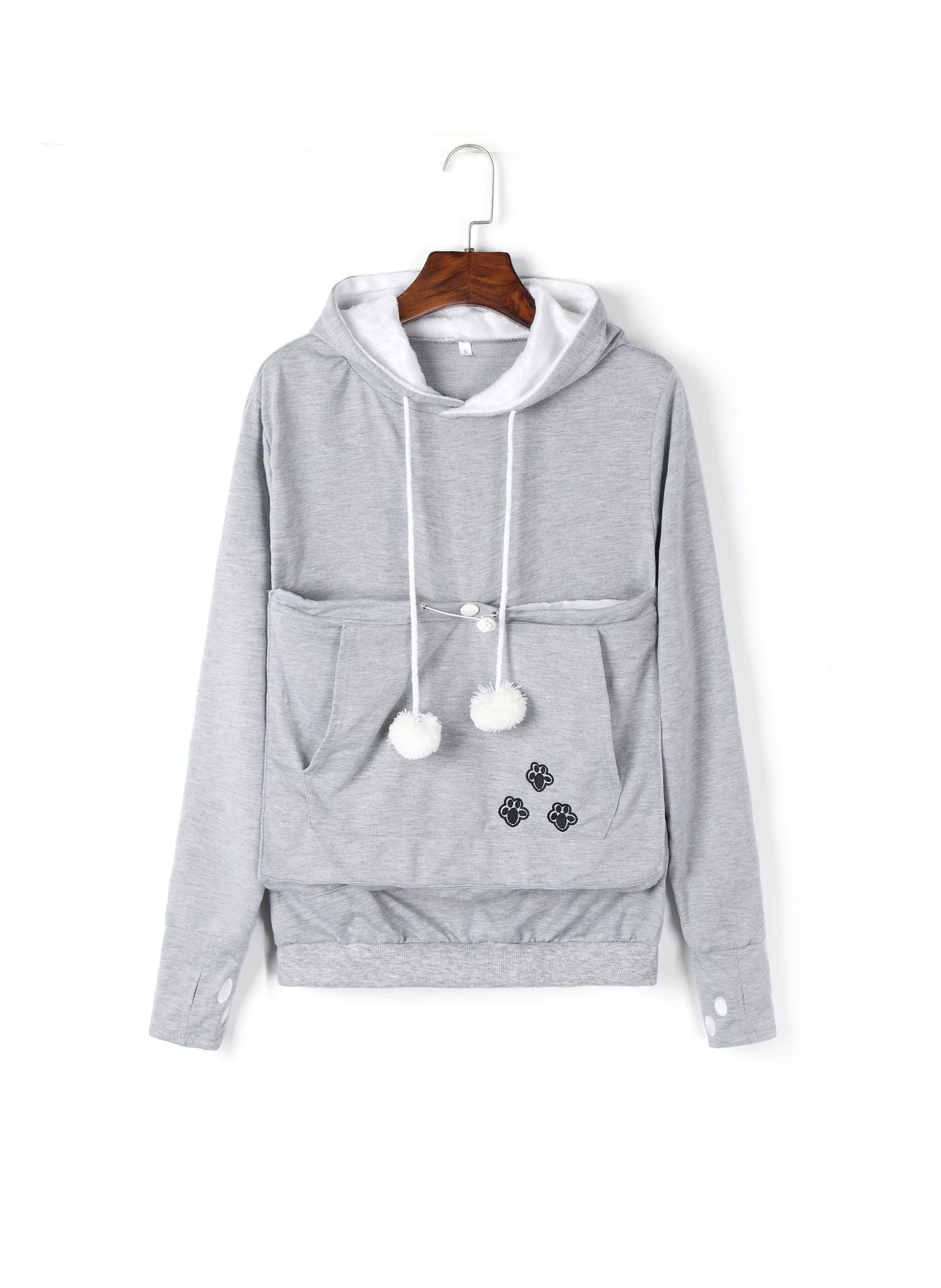 Adorable Hoodies with Pet Pocket for Women - Winter Collection