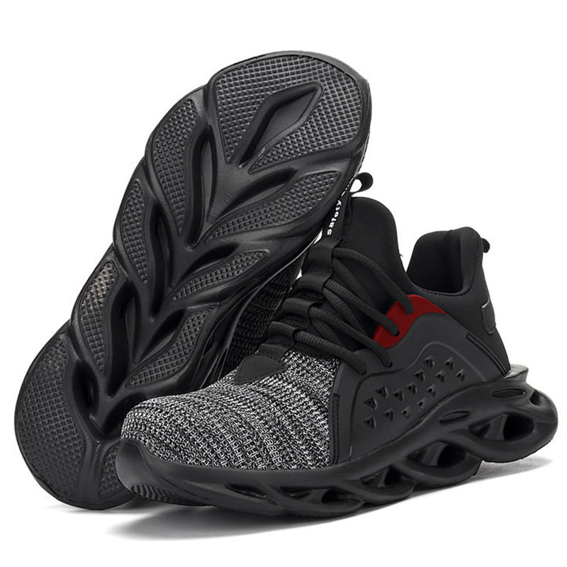 Oförstörbara Arbetsskor Sneakers Herr Anti-punktion Skyddsskor